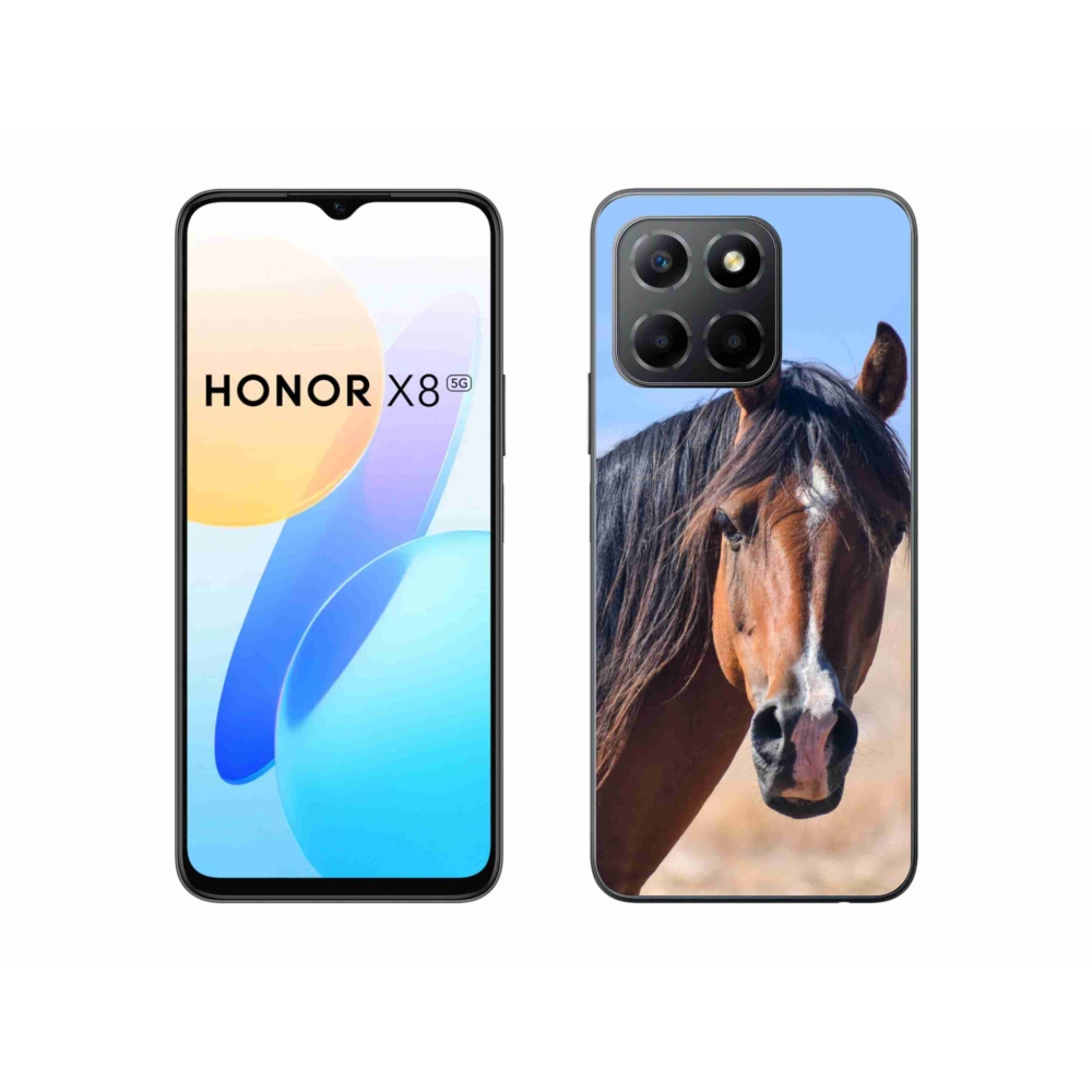 Gélový kryt mmCase na Honor X8 5G/Honor 70 Lite - pokojný kôň