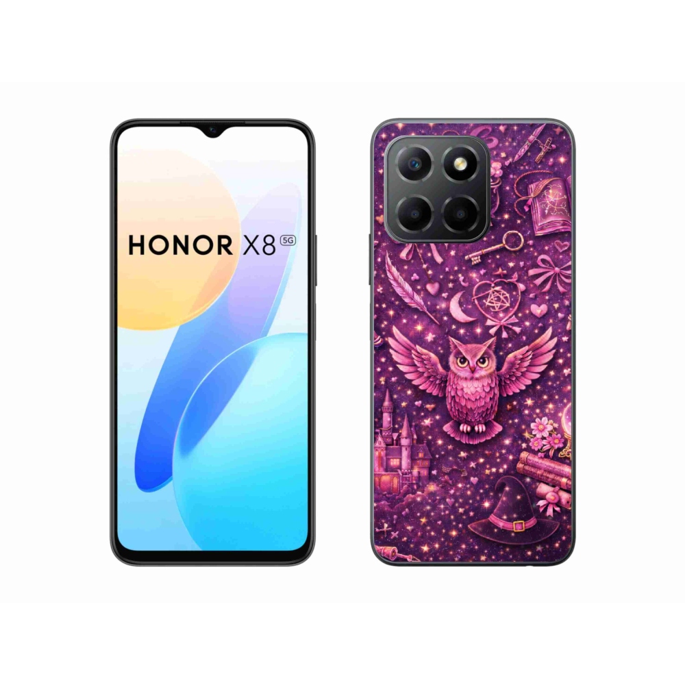 Gélový kryt mmCase na Honor X8 5G/Honor 70 Lite - magický svet