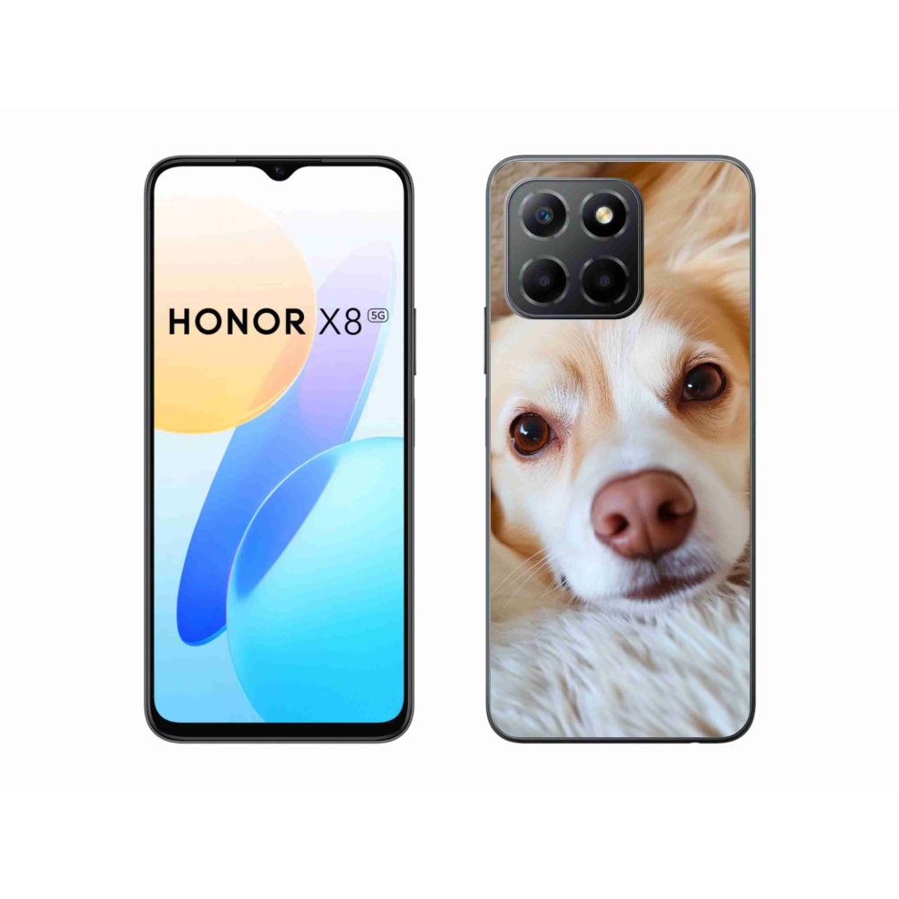 Gélový kryt mmCase na Honor X8 5G/Honor 70 Lite - Roztomilá čivava