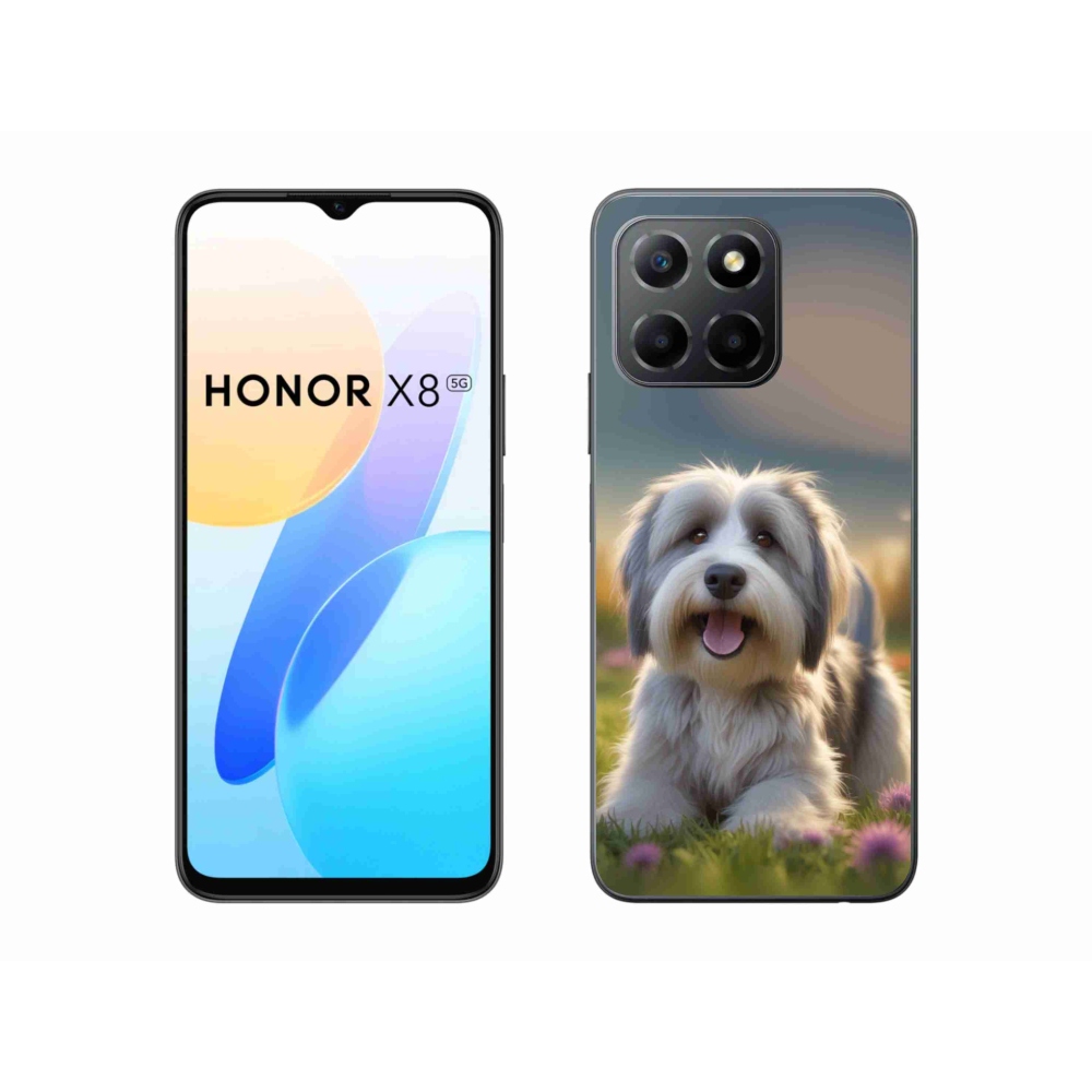 Gélový kryt mmCase na Honor X8 5G/Honor 70 Lite - roztomilý havanský psík