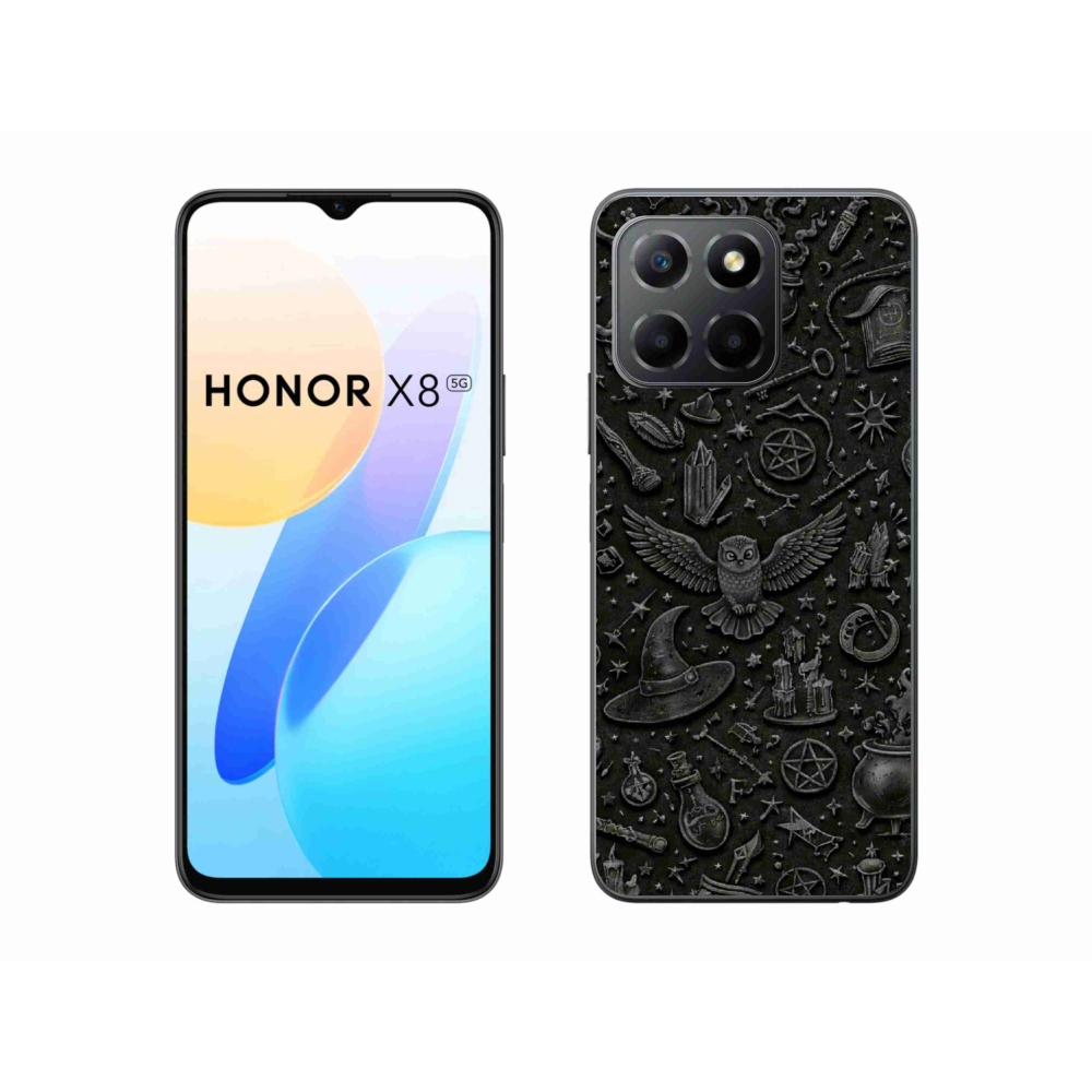 Gélový kryt mmCase na Honor X8 5G/Honor 70 Lite - tmavý magický svet