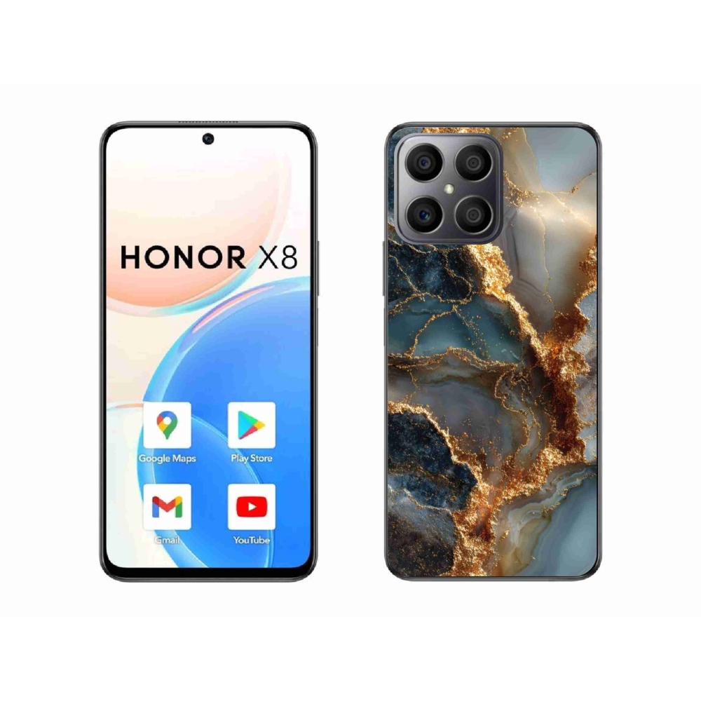 Gélový kryt mmCase na Honor X8 - abstraktný motív 33