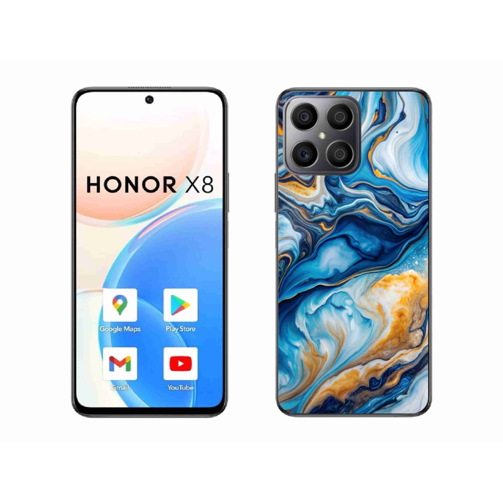 Gélový kryt mmCase na Honor X8 - abstraktný motív 34