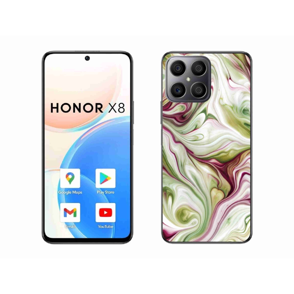 Gélový kryt mmCase na Honor X8 - abstraktný motív 36