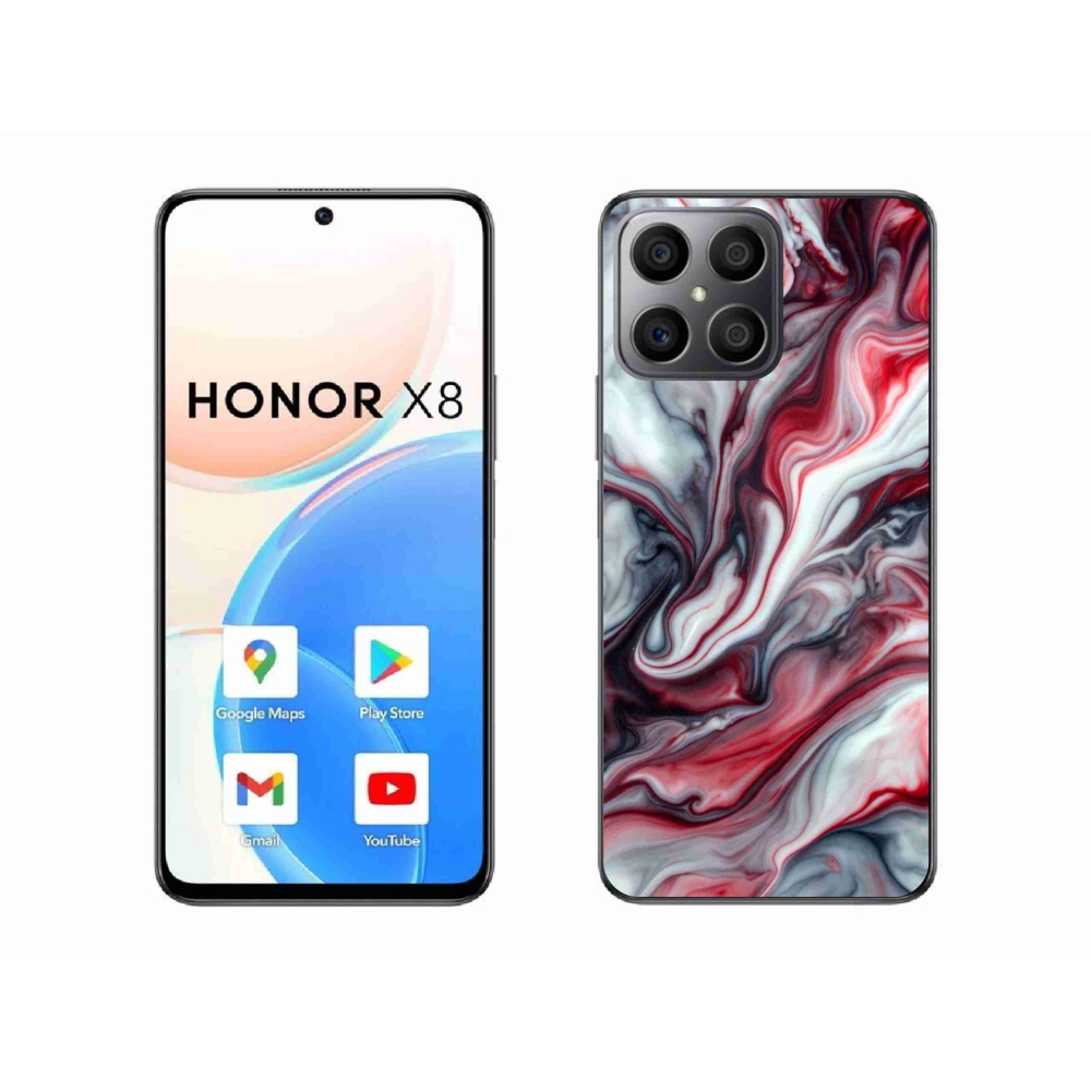 Gélový kryt mmCase na Honor X8 - abstraktný motív 37