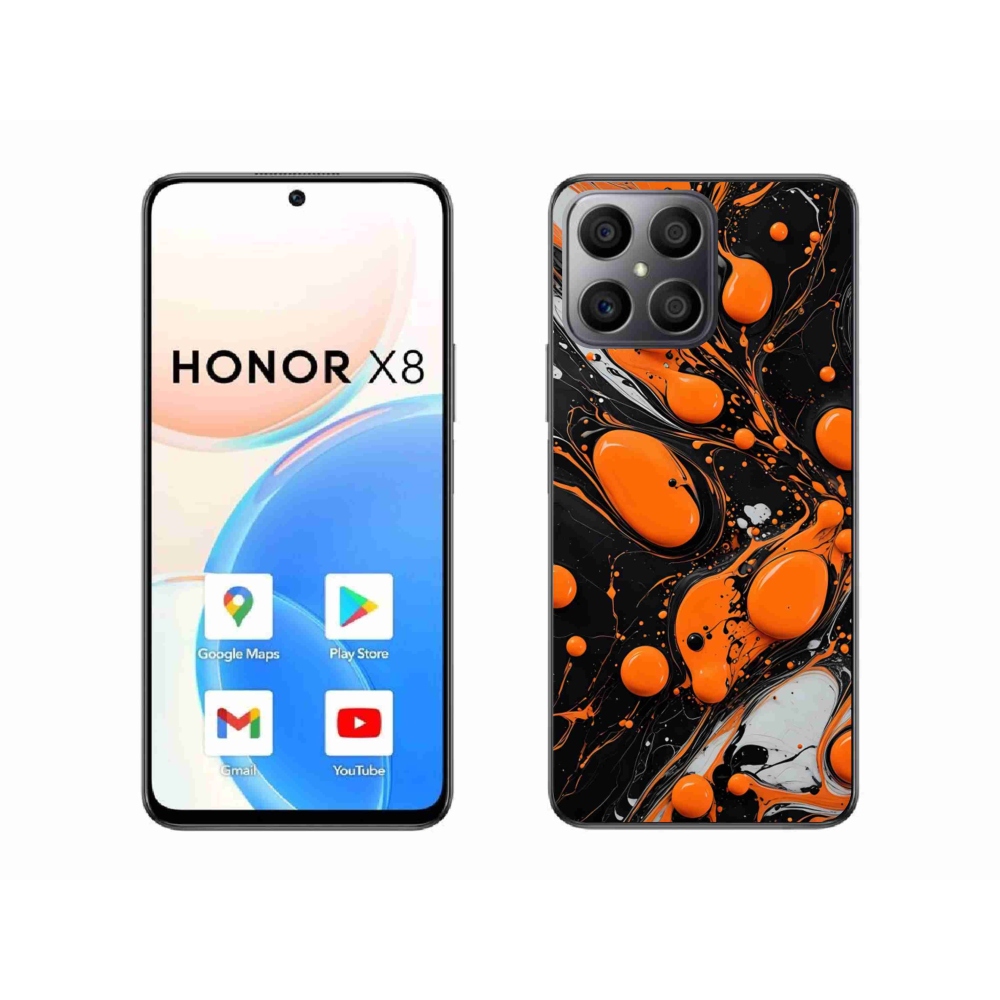 Gélový kryt mmCase na Honor X8 - abstraktný motív 41