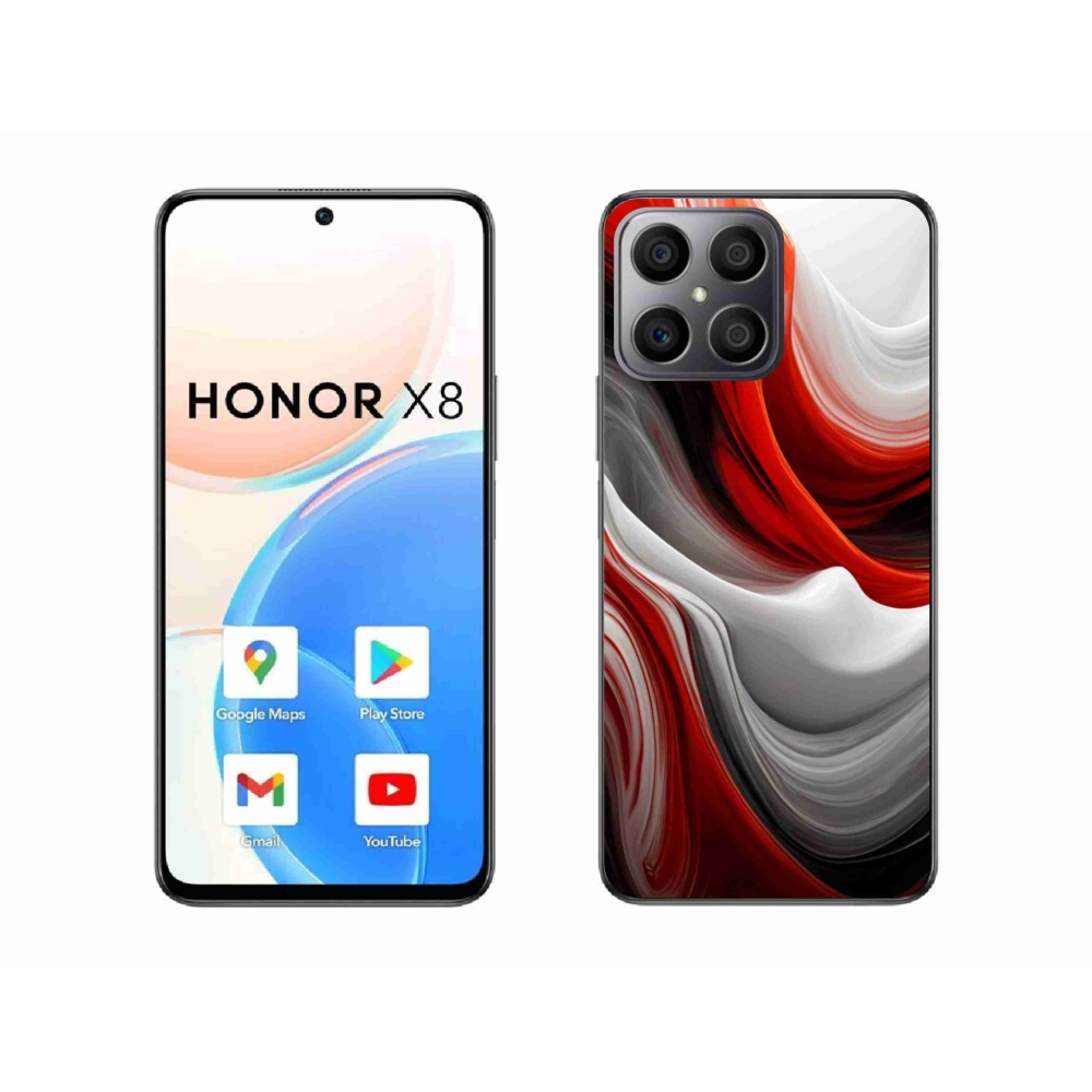 Gélový kryt mmCase na Honor X8 - abstraktný motív 47