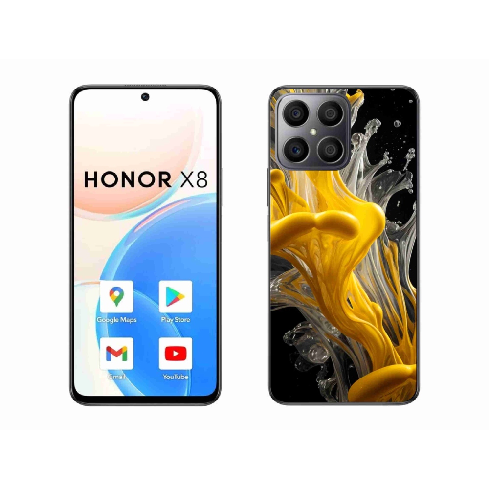 Gélový kryt mmCase na Honor X8 - abstraktný motív 48