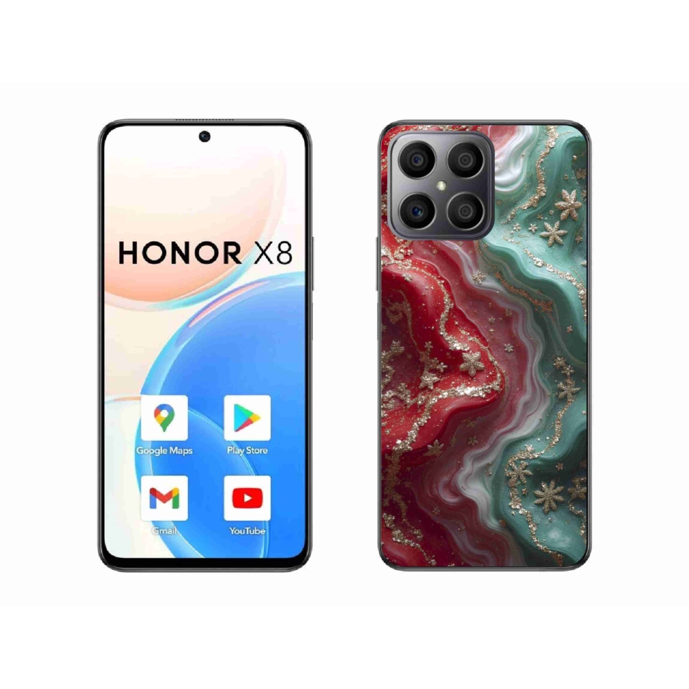 Gélový kryt mmCase na Honor X8 - abstraktný motív 54