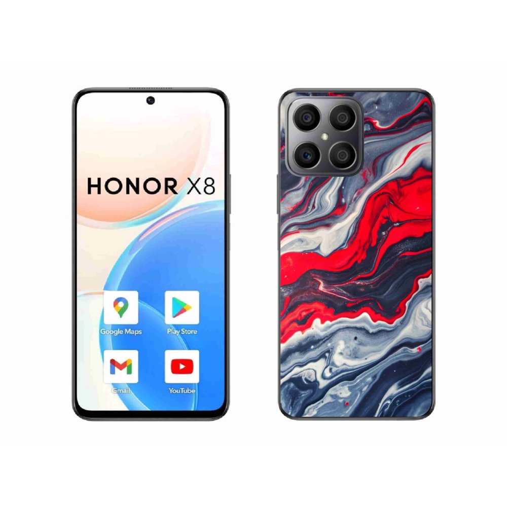 Gélový kryt mmCase na Honor X8 - abstraktný motív 59
