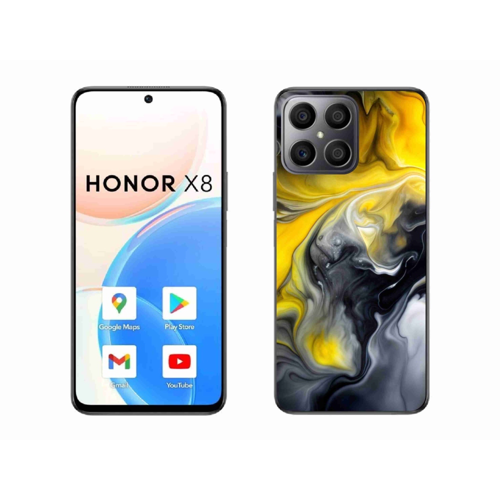 Gélový kryt mmCase na Honor X8 - abstraktný motív 60