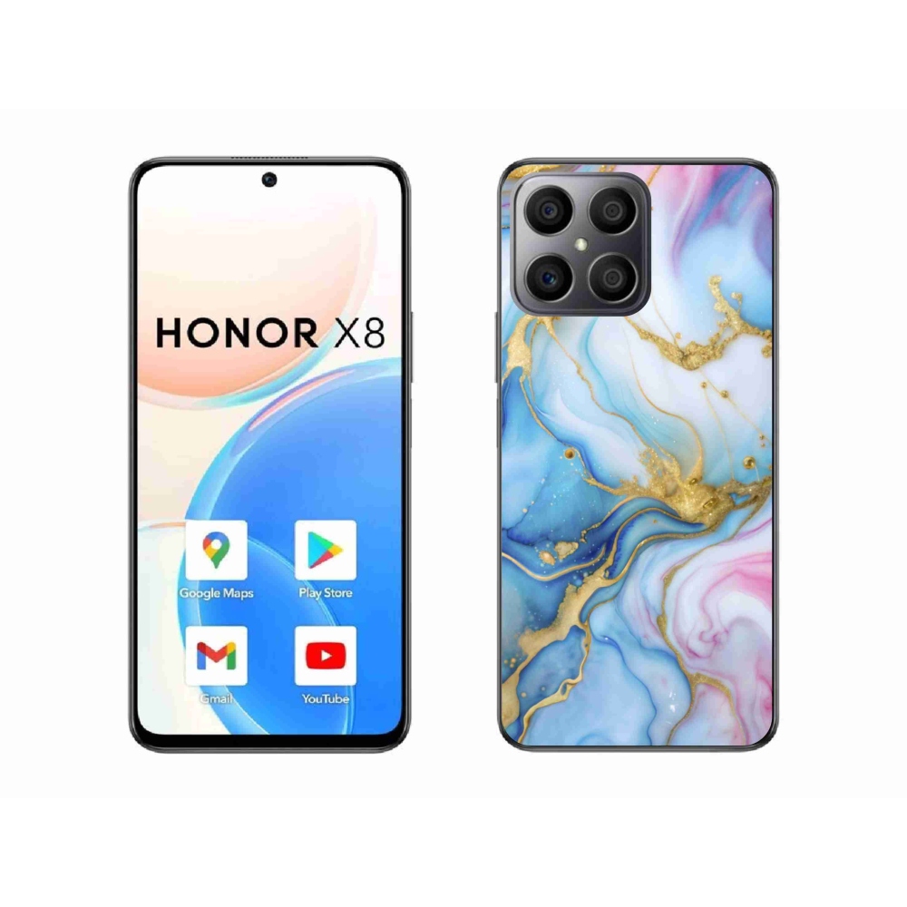 Gélový kryt mmCase na Honor X8 - abstraktný motív 61