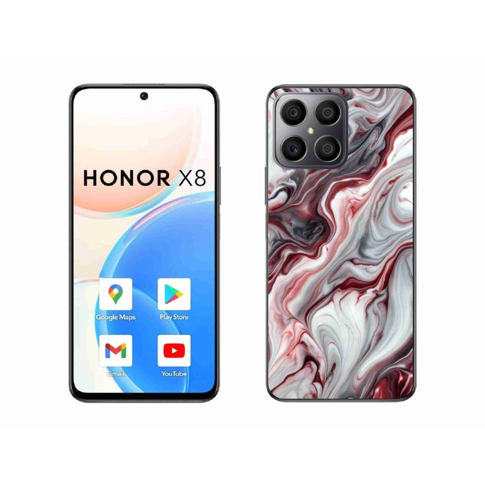 Gélový kryt mmCase na Honor X8 - abstraktný motív 64