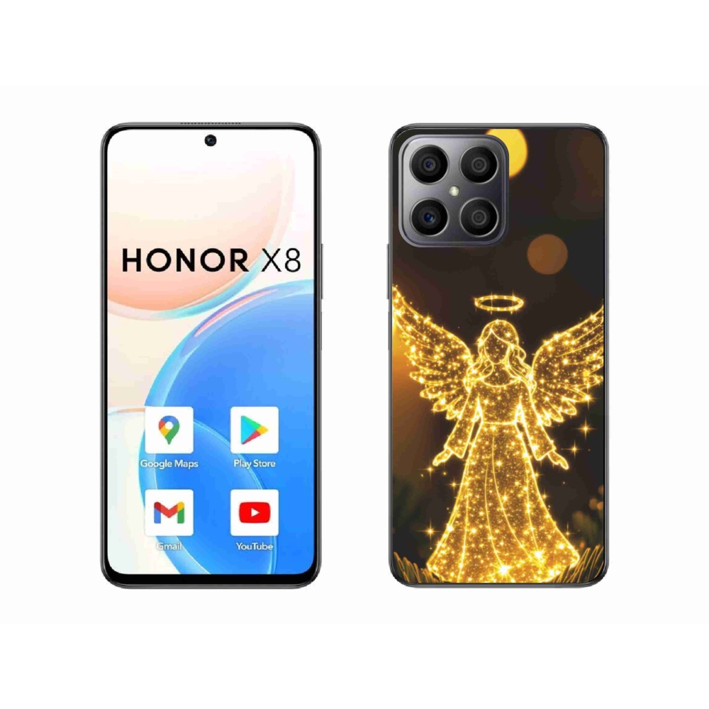 Gélový kryt mmCase na Honor X8 - anjel