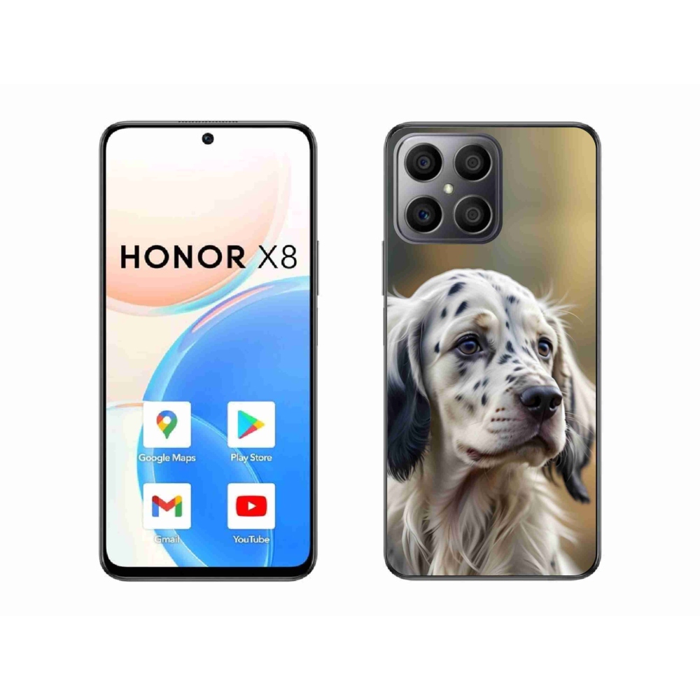 Gélový kryt mmCase na Honor X8 - anglický seter