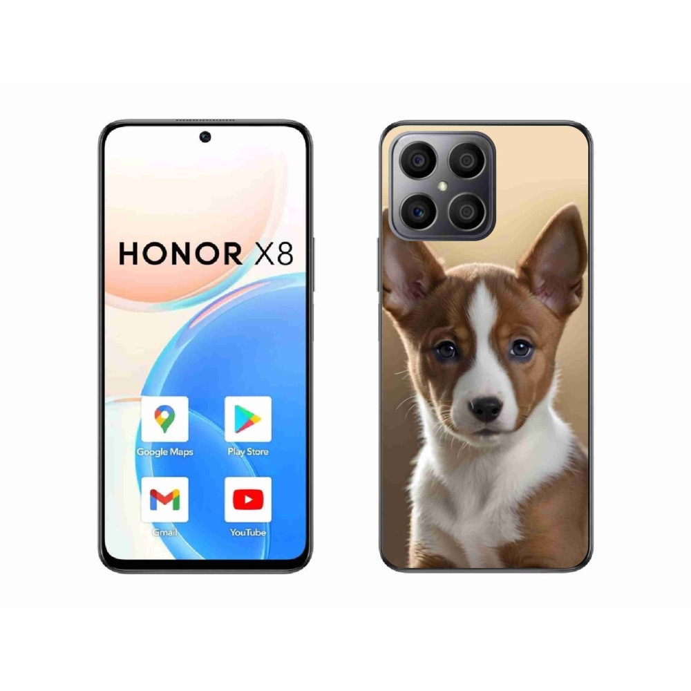 Gélový kryt mmCase na Honor X8 - basenji