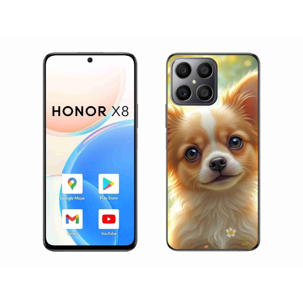 Gélový kryt mmCase na Honor X8 - čivava 5