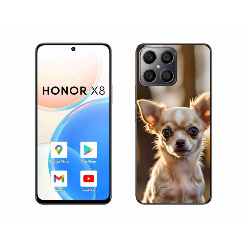 Gélový kryt mmCase na Honor X8 - čivava 6