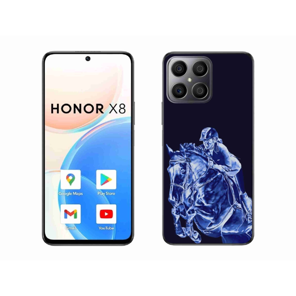 Gélový kryt mmCase na Honor X8 - dostihový kôň