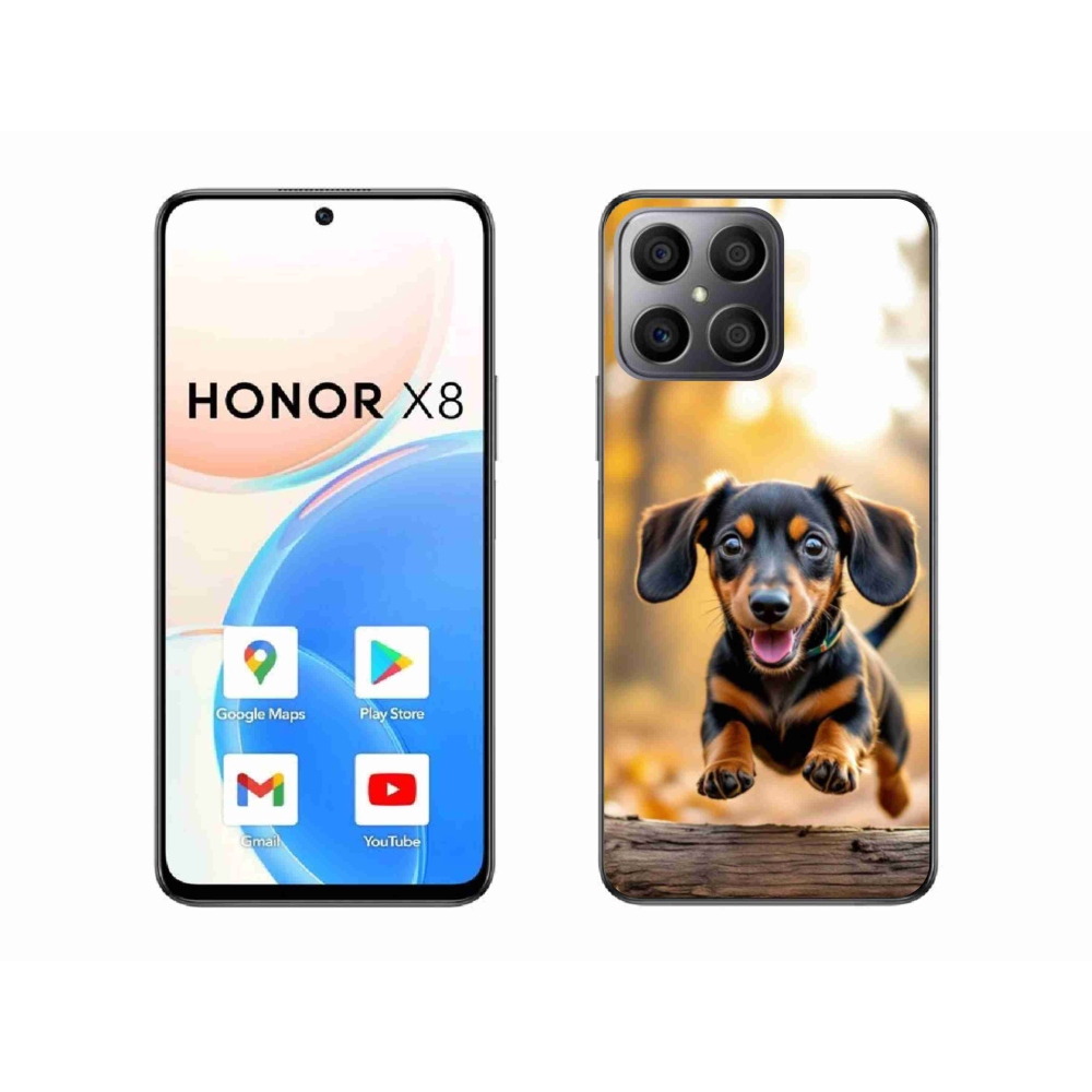 Gélový kryt mmCase na Honor X8 - jazvečík 2