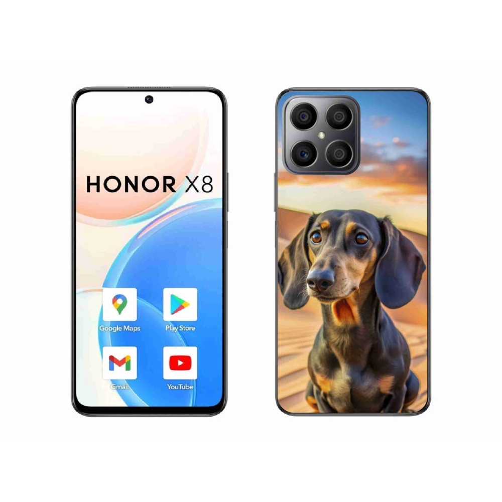 Gélový kryt mmCase na Honor X8 - jazvečík 3