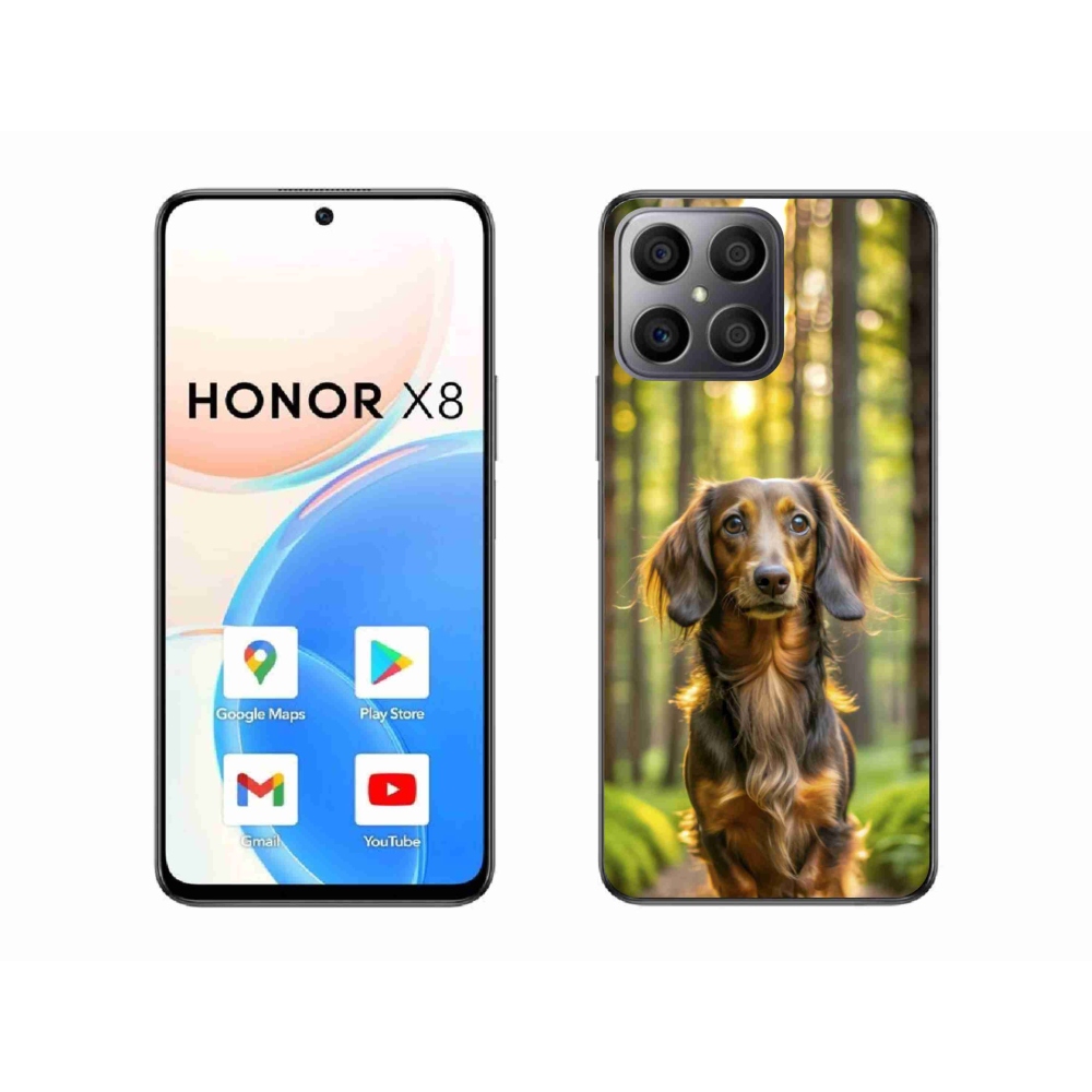 Gélový kryt mmCase na Honor X8 - jazvečík 4