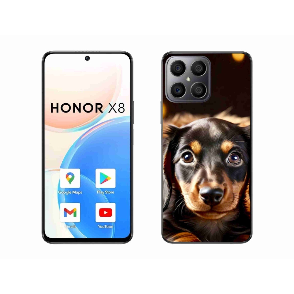 Gélový kryt mmCase na Honor X8 - jazvečík