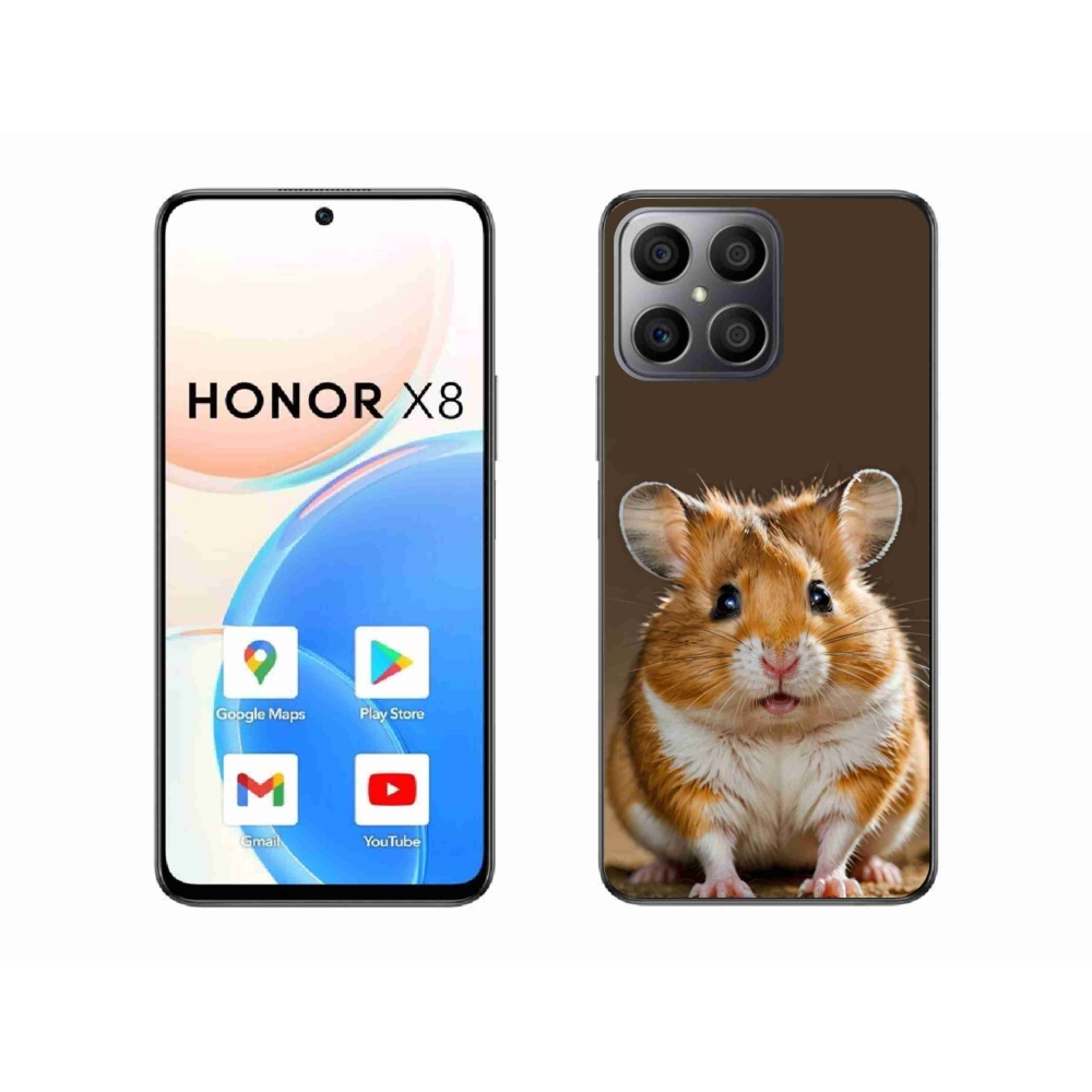 Gélový kryt mmCase na Honor X8 - škrečok