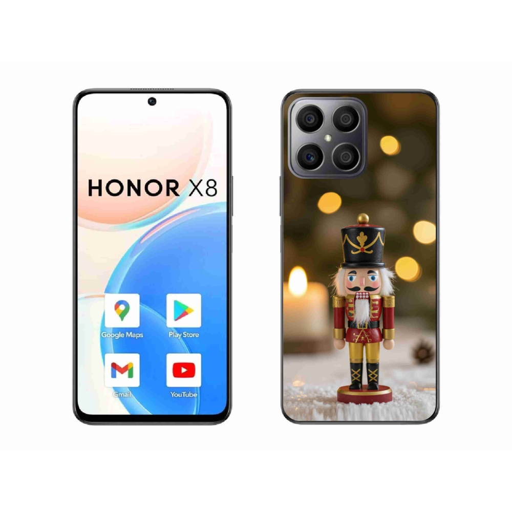 Gélový kryt mmCase na Honor X8 - luskáčik