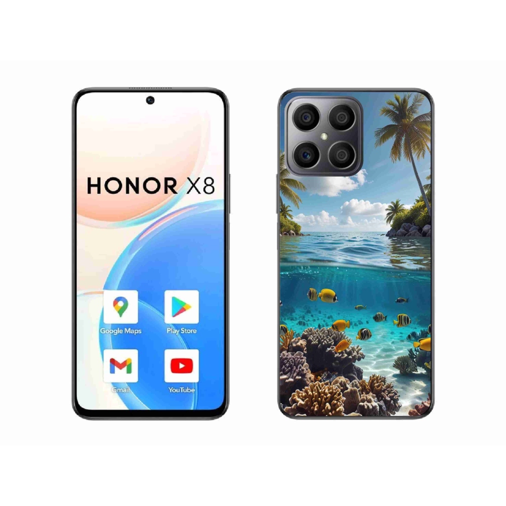 Gélový kryt mmCase na Honor X8 - morský svet 4