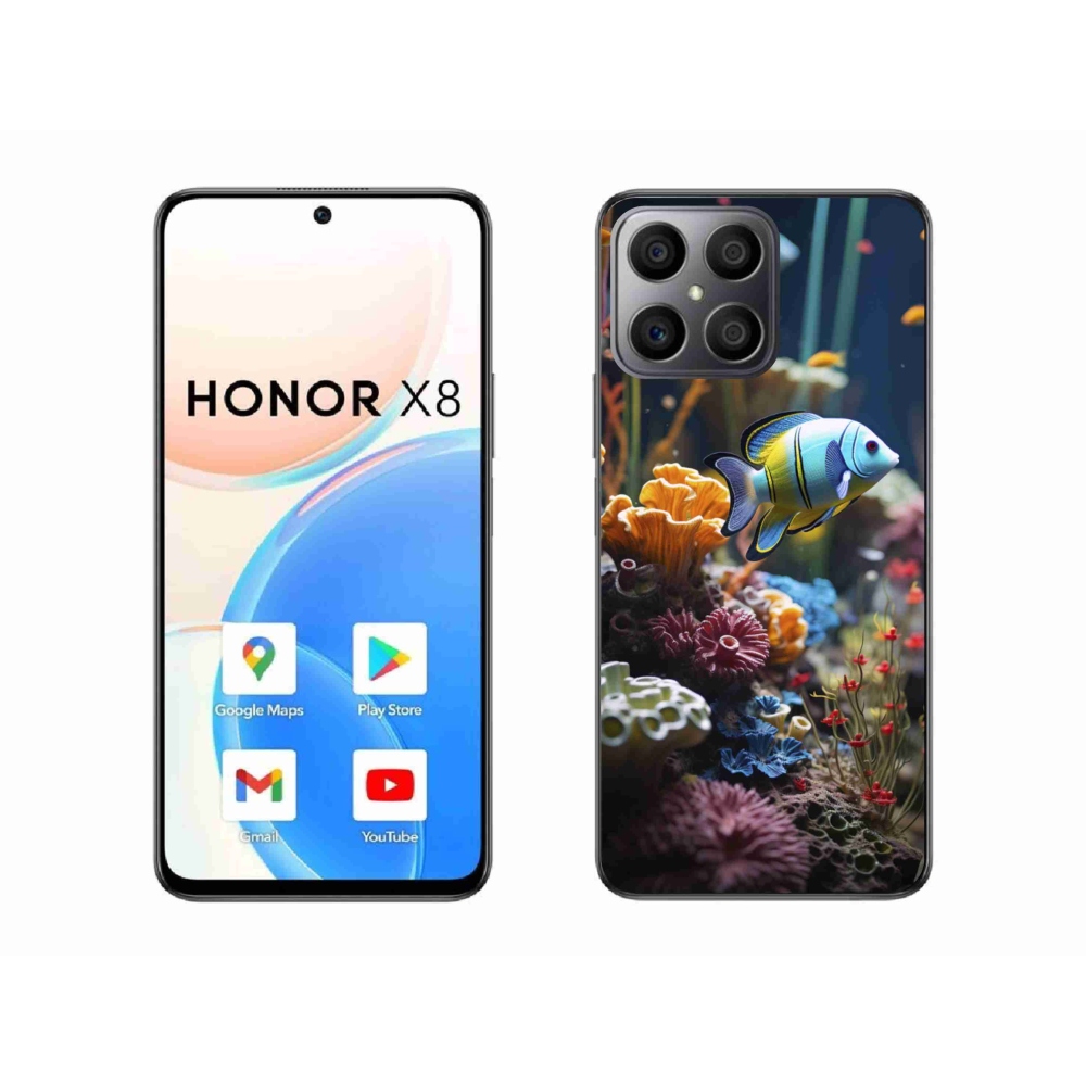 Gélový kryt mmCase na Honor X8 - morský svet 5
