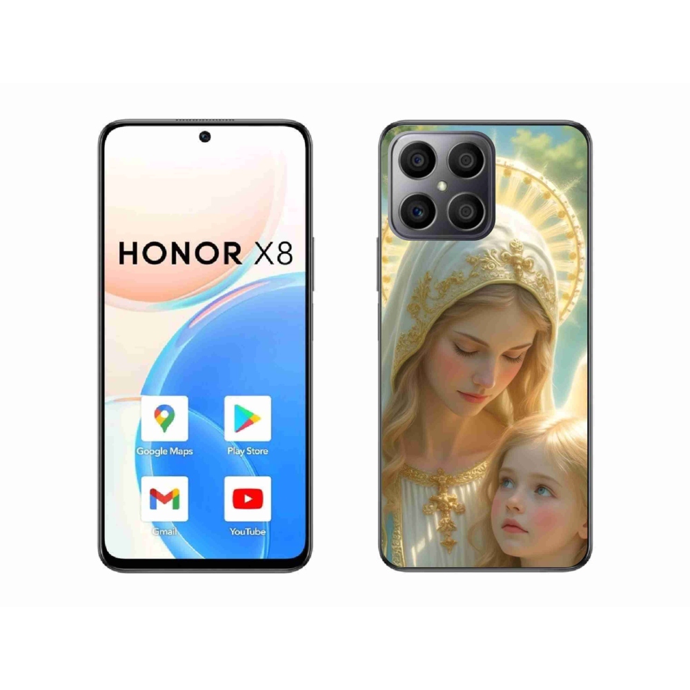 Gélový kryt mmCase na Honor X8 - náboženský motív 2