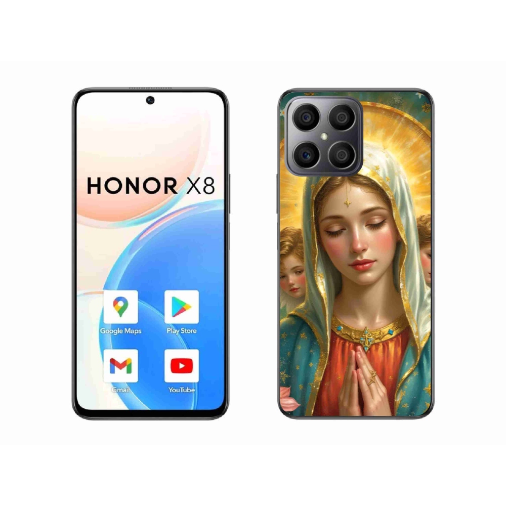 Gélový kryt mmCase na Honor X8 - náboženský motív 3