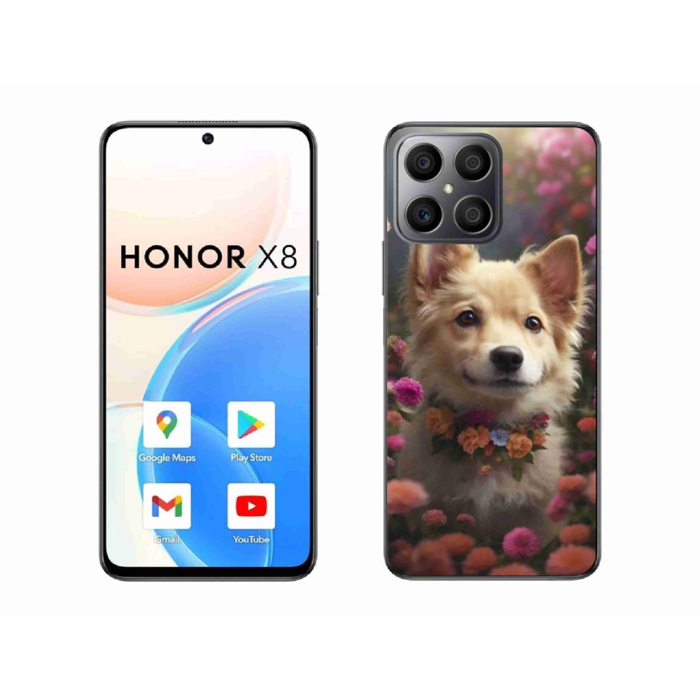 Gélový kryt mmCase na Honor X8 - nemecký špic