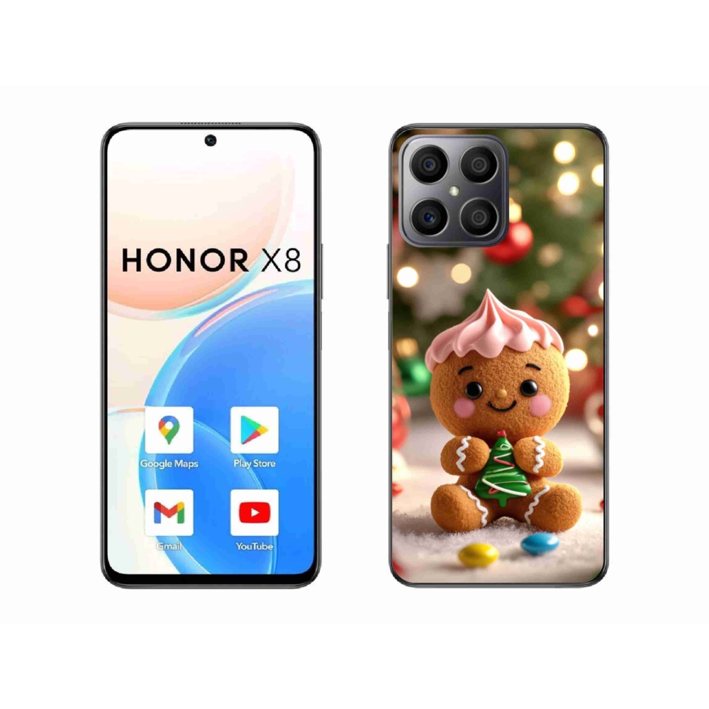 Gélový kryt mmCase na Honor X8 - perníček