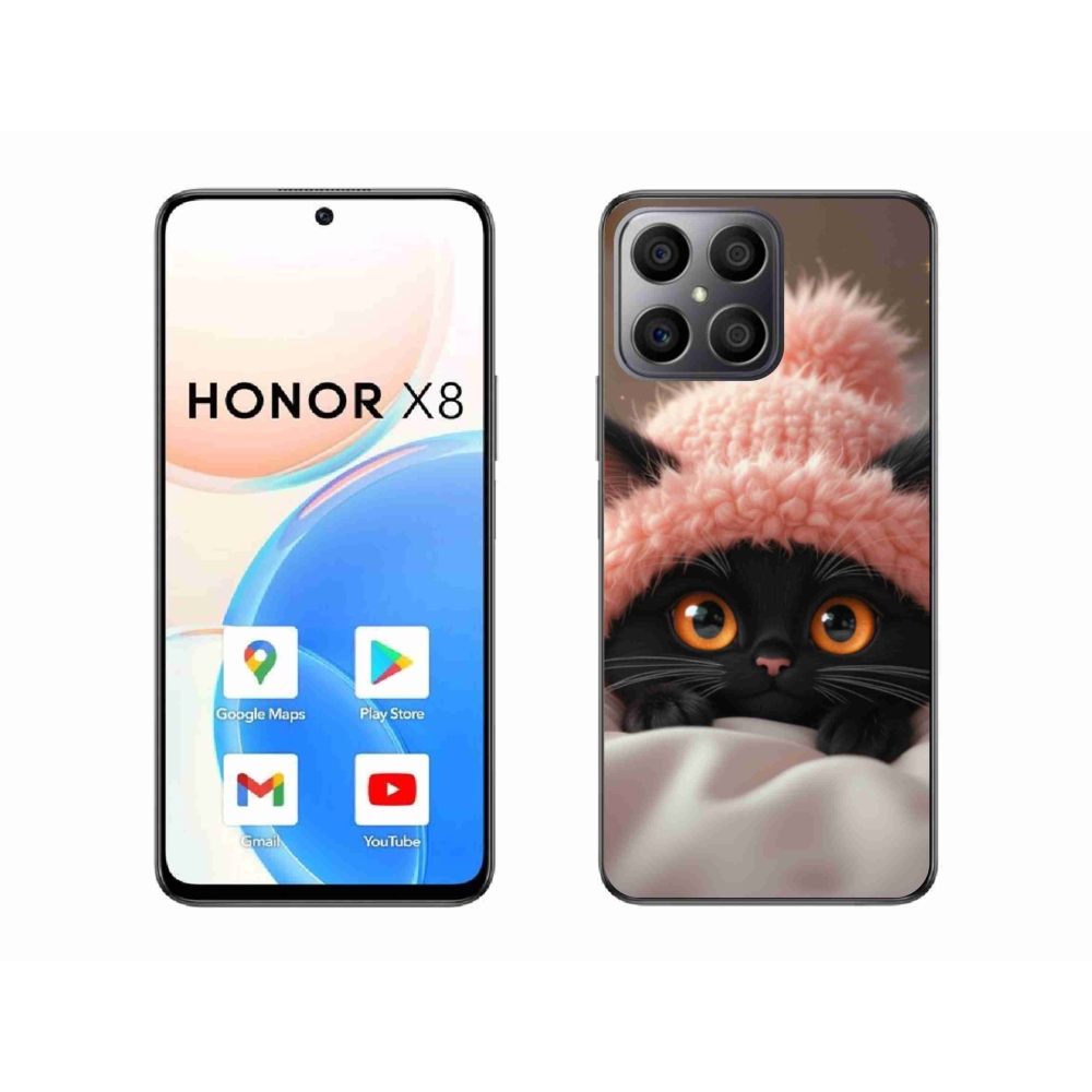 Gélový kryt mmCase na Honor X8 - roztomilé mačiatko 7