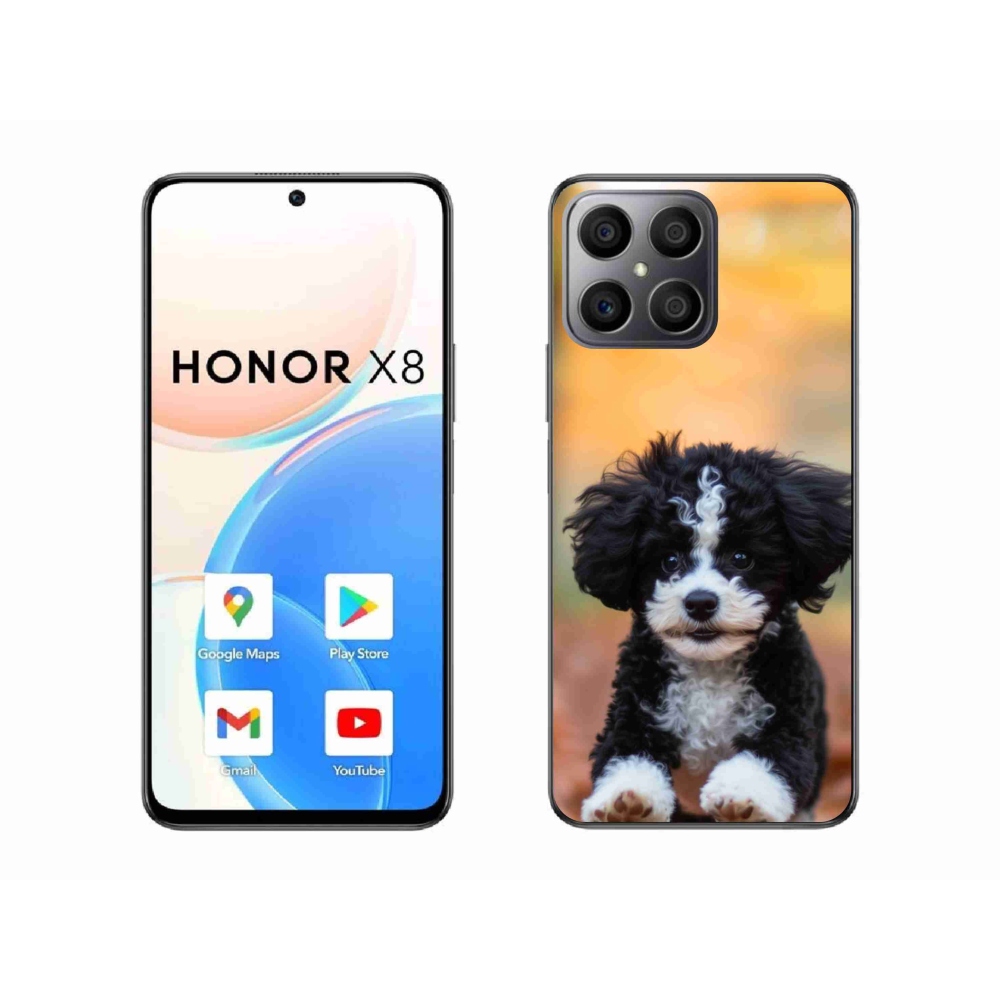 Gélový kryt mmCase na Honor X8 - roztomilé šteňa 2
