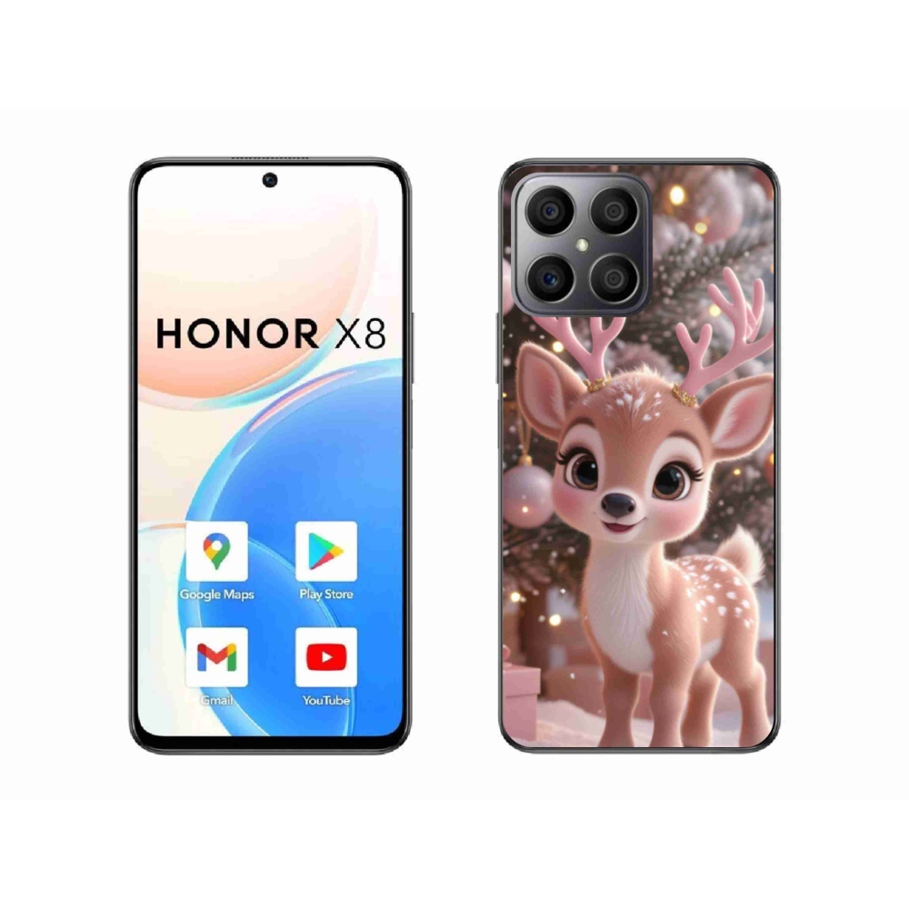 Gélový kryt mmCase na Honor X8 - roztomilý sob