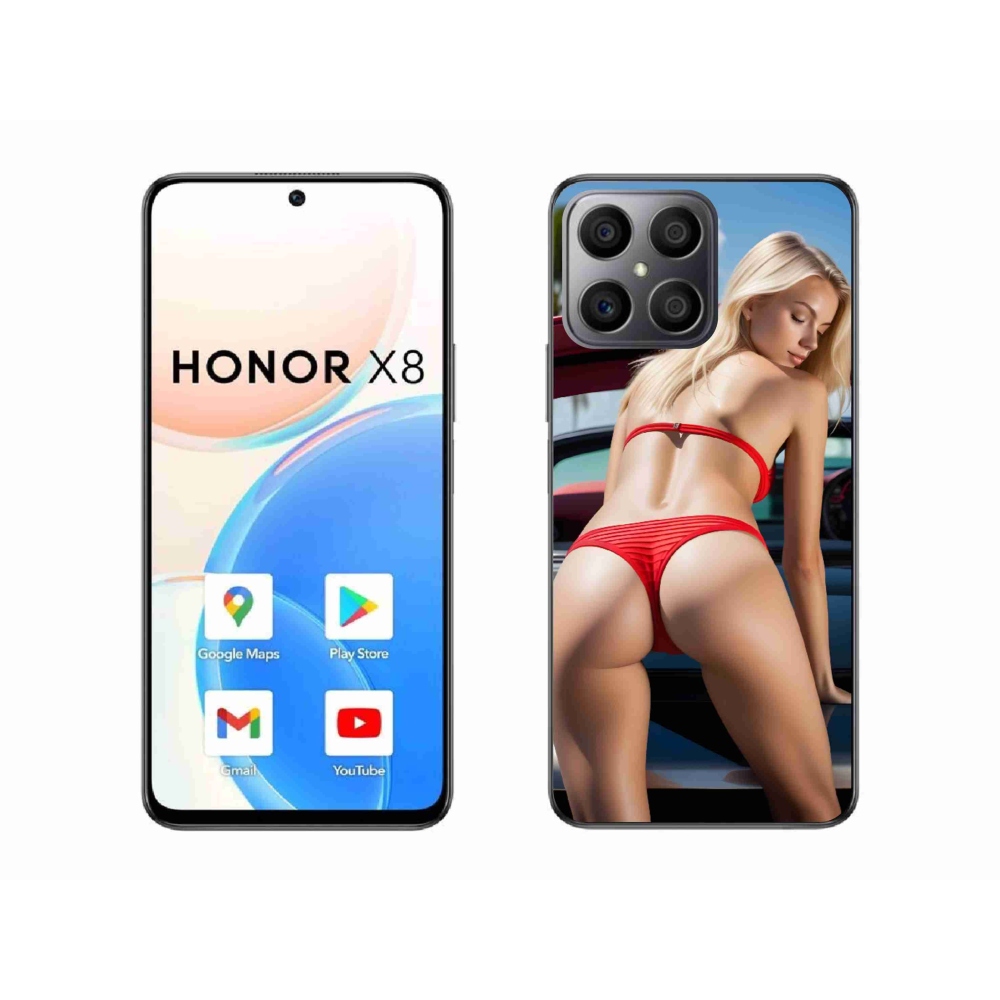 Gélový kryt mmCase na Honor X8 - sexy žena 2