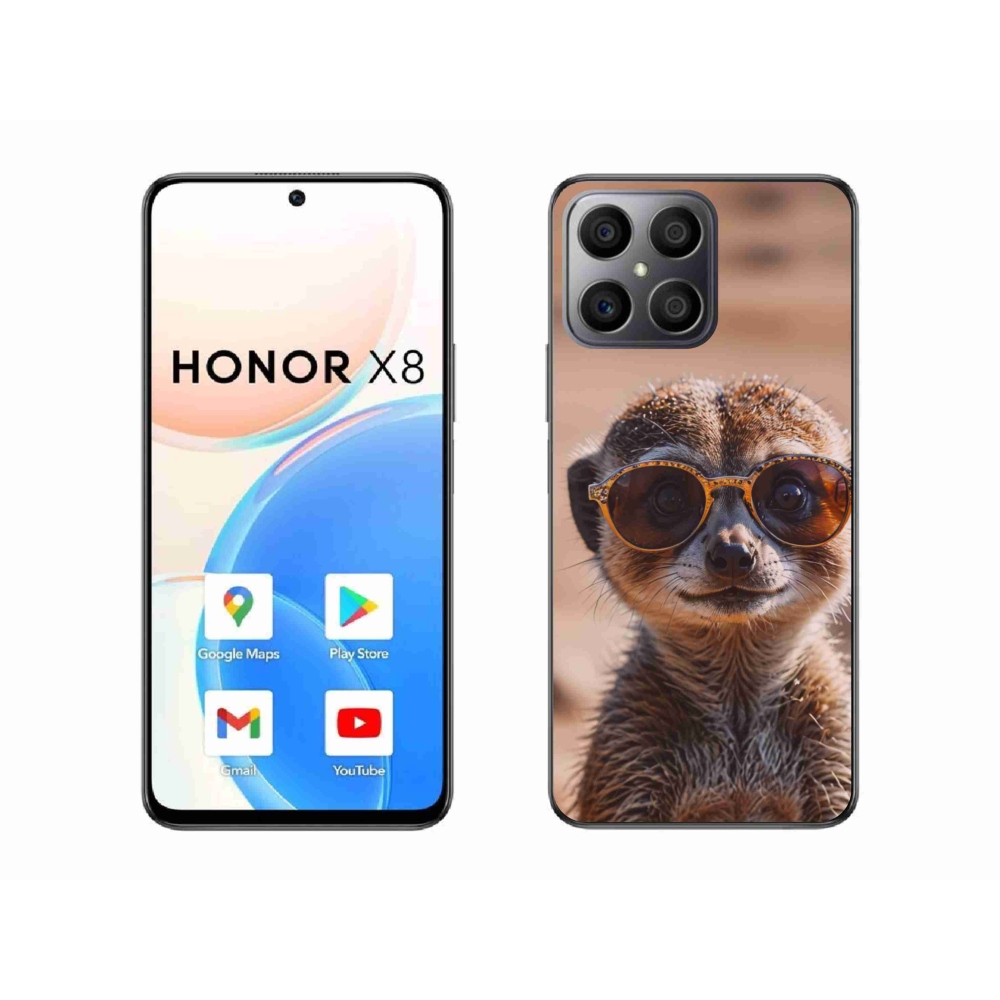 Gélový kryt mmCase na Honor X8 - štýlová surikata