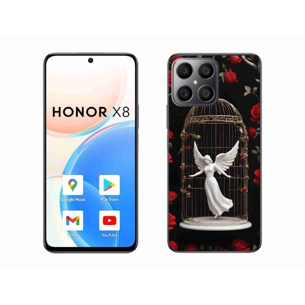 Gélový kryt mmCase na Honor X8 - uväznený anjel