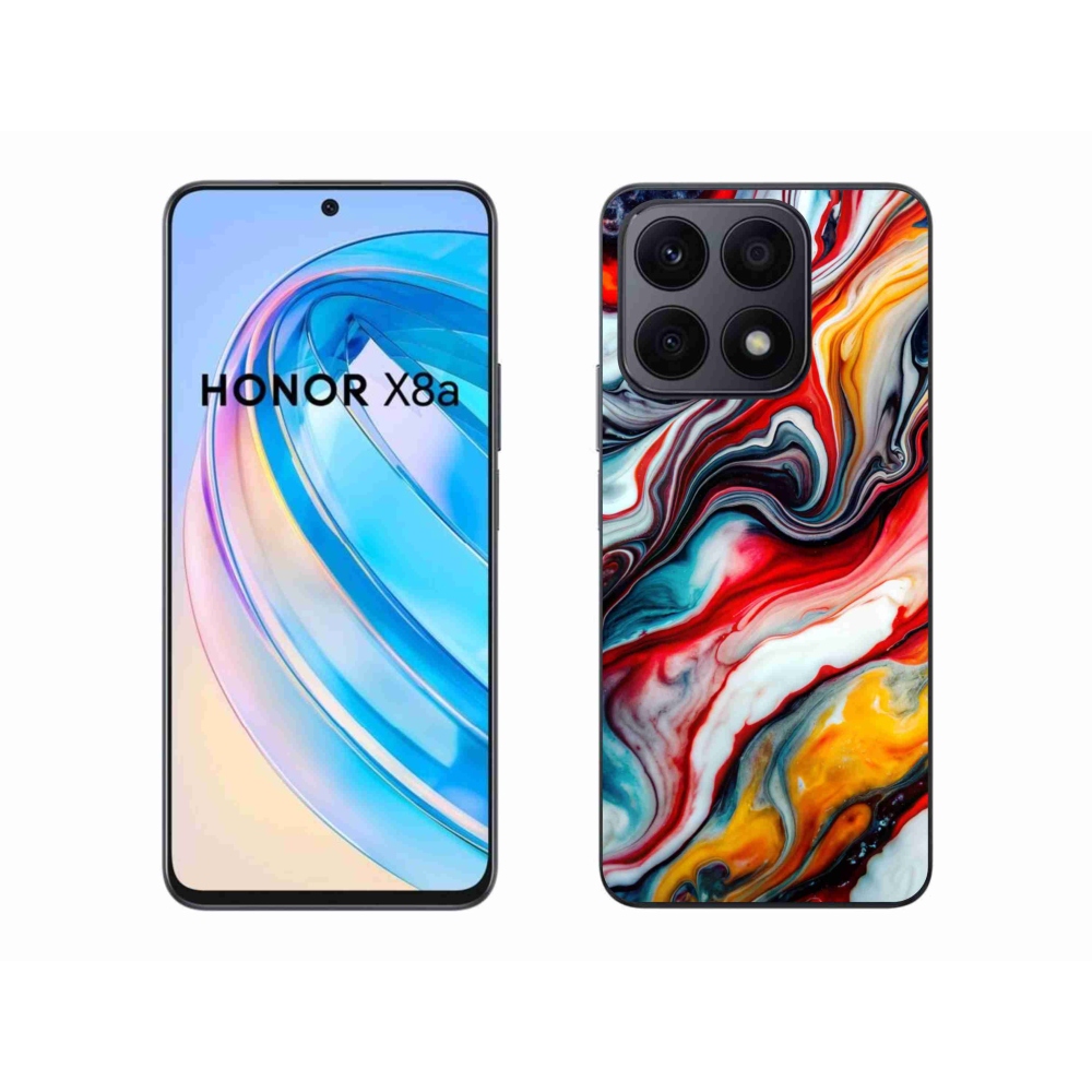 Gélový kryt mmCase na Honor X8a - abstraktný motív 35
