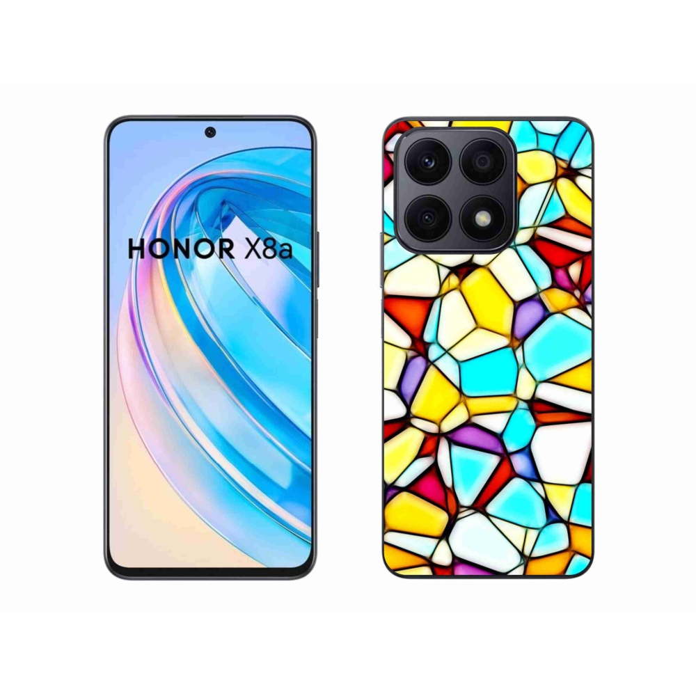 Gélový kryt mmCase na Honor X8a - abstraktný motív 40