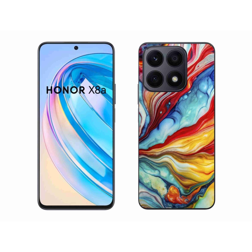 Gélový kryt mmCase na Honor X8a - abstraktný motív 58