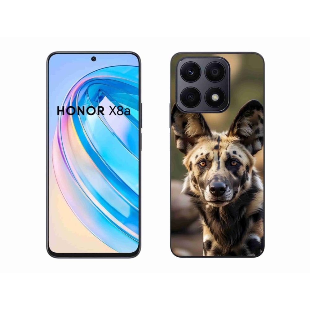Gélový kryt mmCase na Honor X8a - africký divoký pes