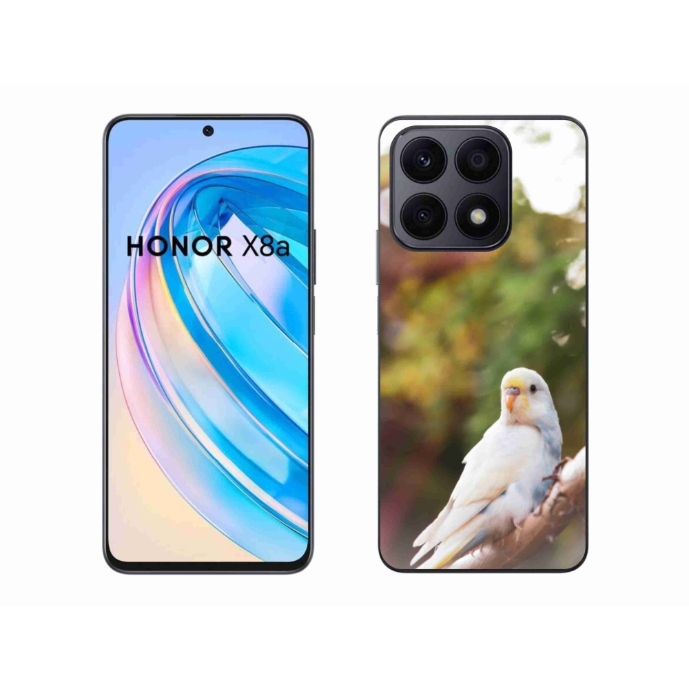 Gélový kryt mmCase na Honor X8a - andulka biela