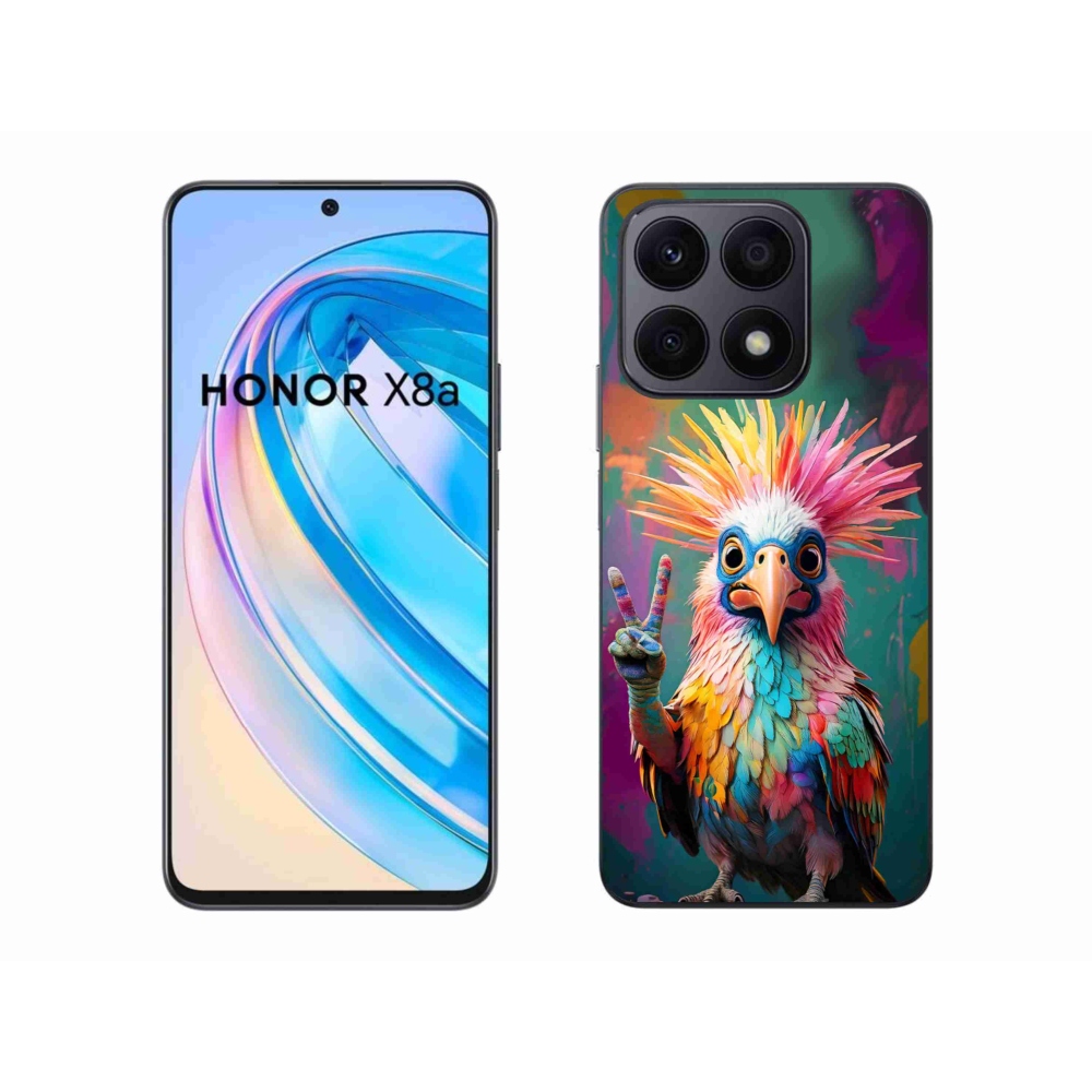 Gélový kryt mmCase na Honor X8a - farebný rebel