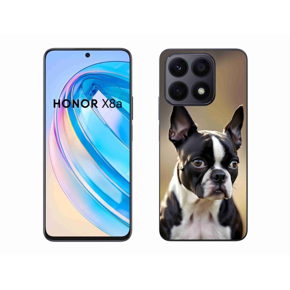 Gélový kryt mmCase na Honor X8a - bostonský teriér