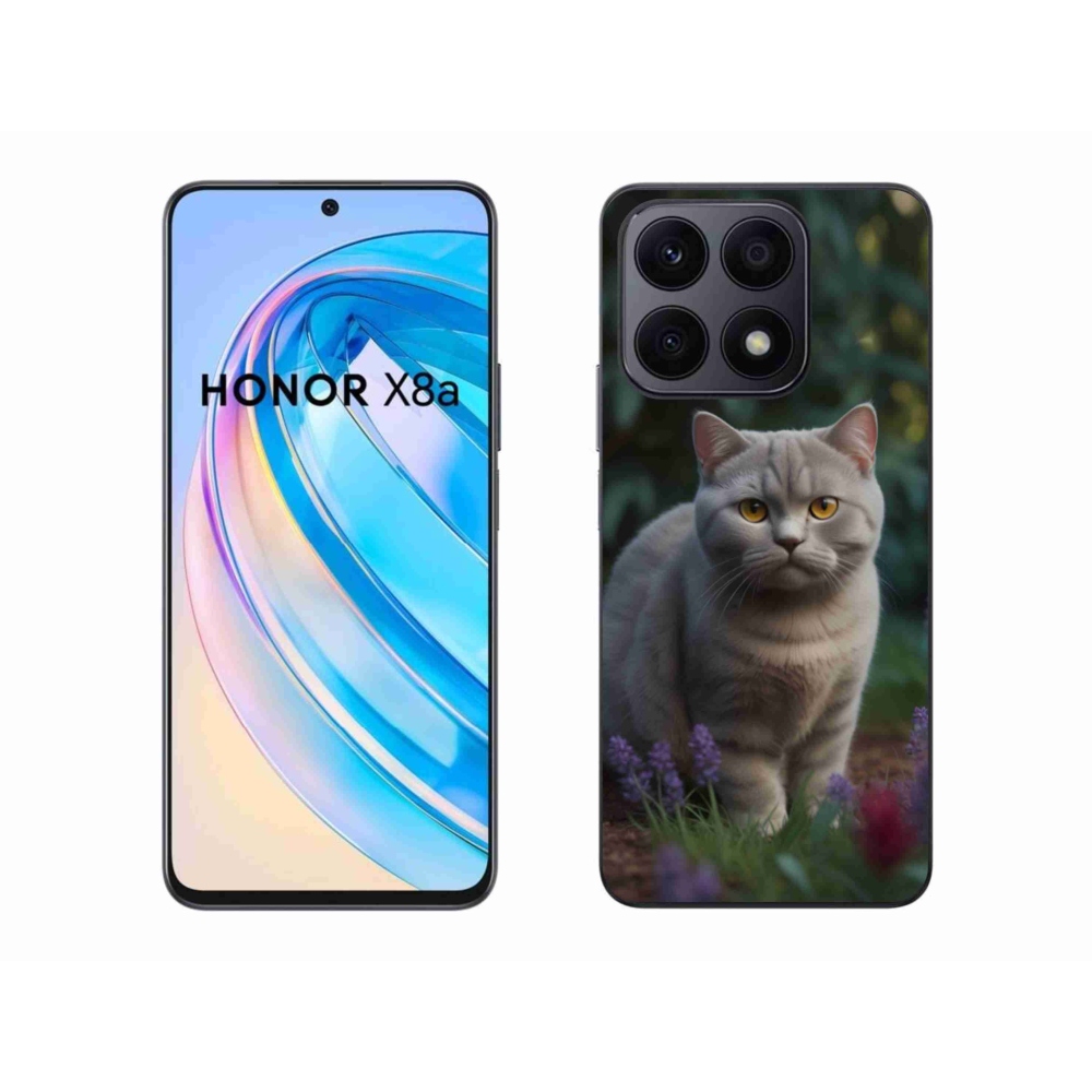 Gélový kryt mmCase na Honor X8a - britská mačka