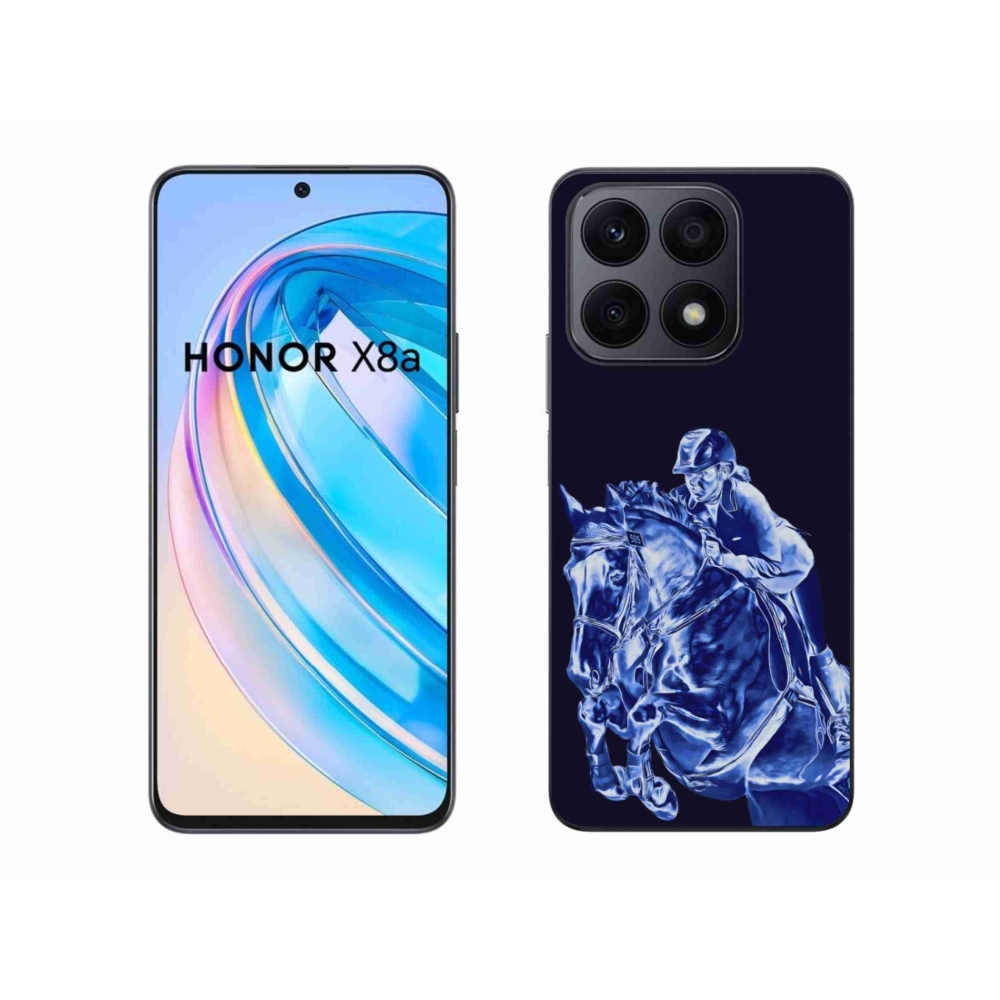 Gélový kryt mmCase na Honor X8a - dostihový kôň